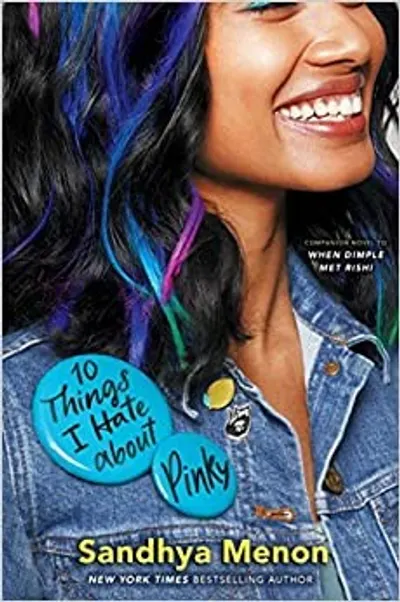 10 Things I Hate About Pinky by Sandhya Menon, book cover