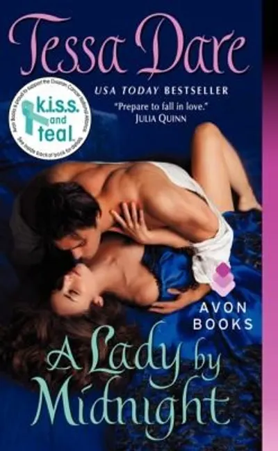 A Lady by Midnight by Tessa Dare, book cover