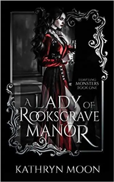 A Lady of Rooksgrave Manor by Kathryn Moon, book cover