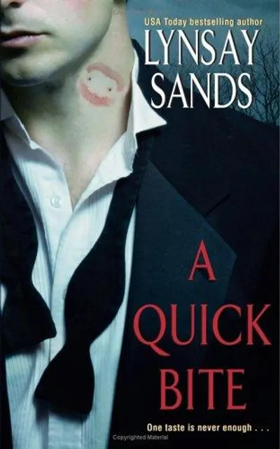 A Quick Bite by Lynsay Sands, book cover