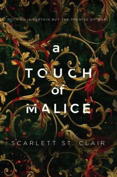 A Touch of Malice by Scarlett St. Clair, book cover