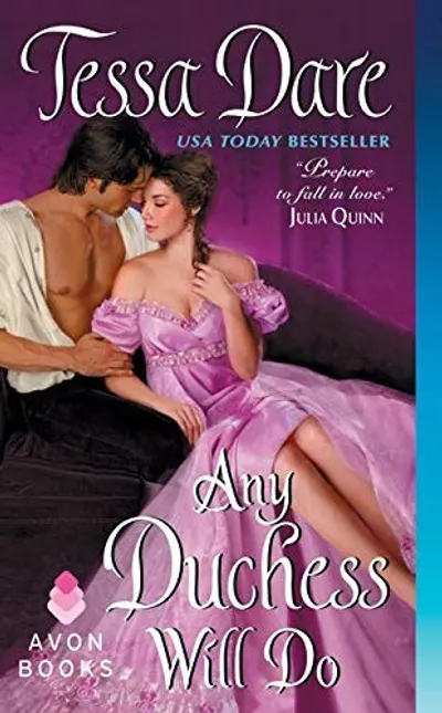Any Duchess Will Do by Tessa Dare, book cover