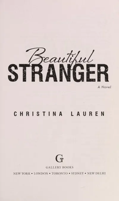 Beautiful Stranger by Christina Lauren, book cover