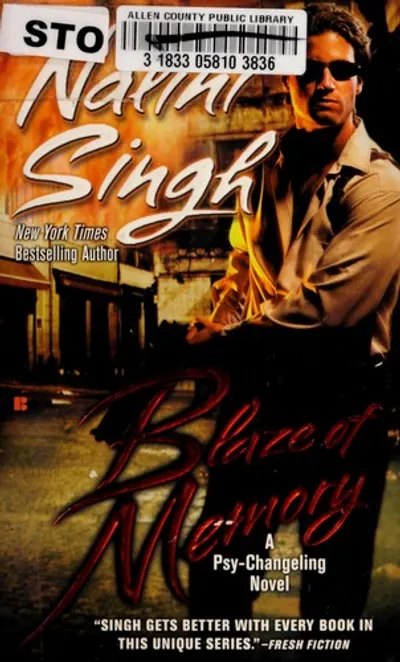 Blaze of Memory by Nalini Singh, book cover