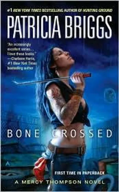 Bone Crossed by Patricia Briggs, book cover