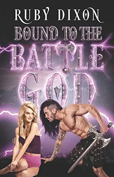 Bound to the Battle God by Ruby Dixon, book cover