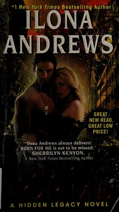 Burn for Me by Ilona Andrews, book cover