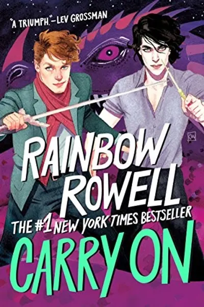 Carry On by Rainbow Rowell, book cover