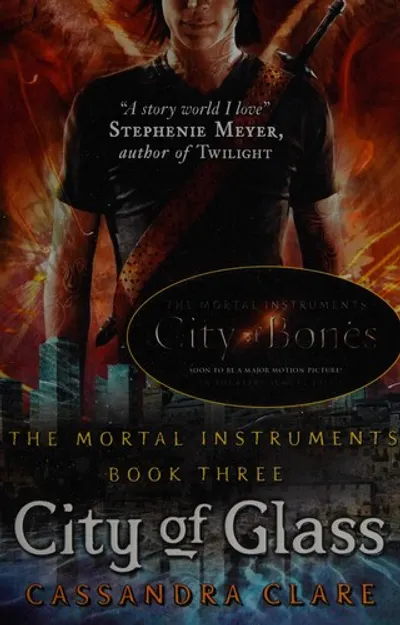 City of Glass by Cassandra Clare, book cover