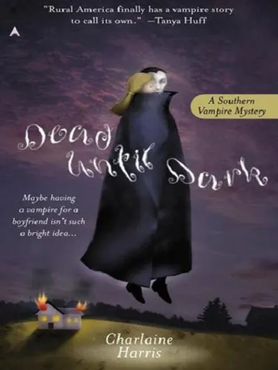 Dead Until Dark by Charlaine Harris, book cover