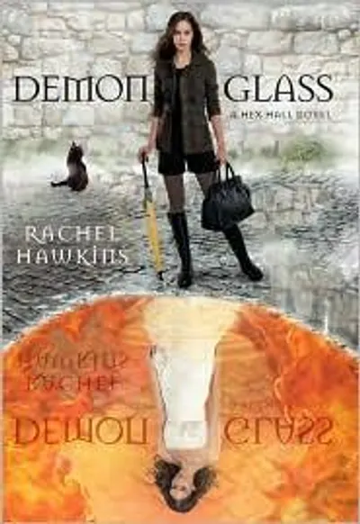 Demonglass by Rachel Hawkins, book cover