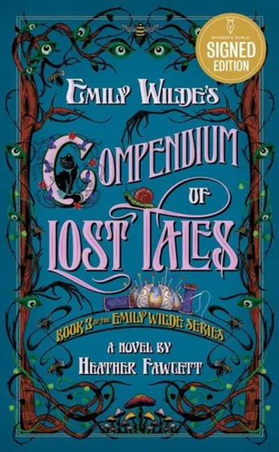Emily Wilde's Compendium of Lost Tales by Heather Fawcett, book cover