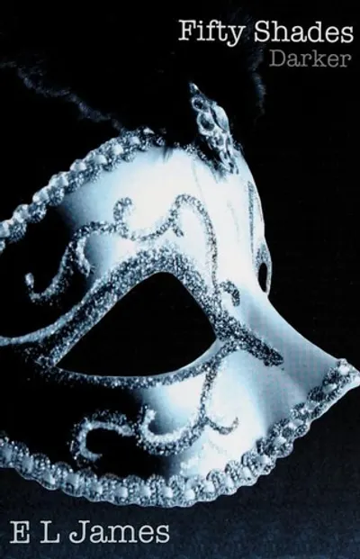 Fifty Shades Darker by E.L. James, book cover