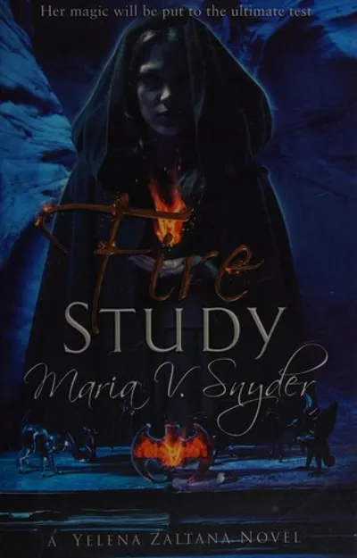 Fire Study by Maria V. Snyder, book cover