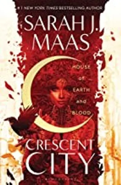 House of Earth and Blood by Sarah J. Maas, book cover