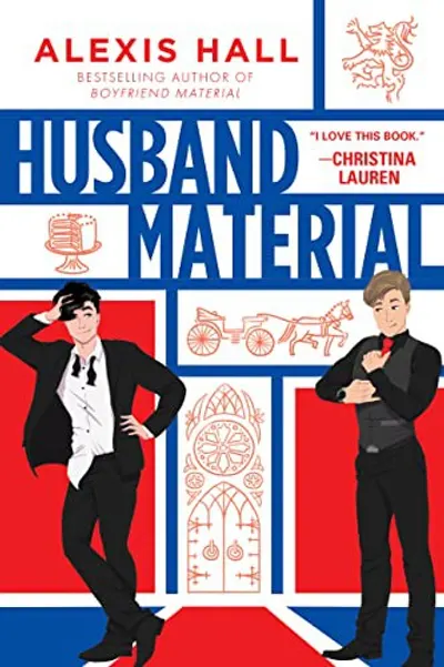 Husband Material by Alexis Hall, book cover