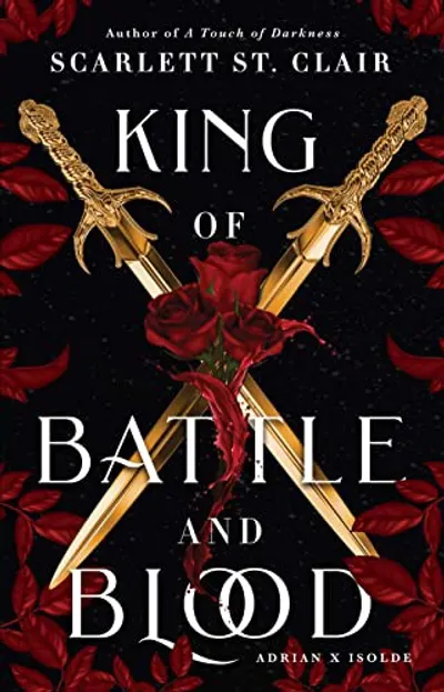 King of Battle and Blood by Scarlett St. Clair, book cover