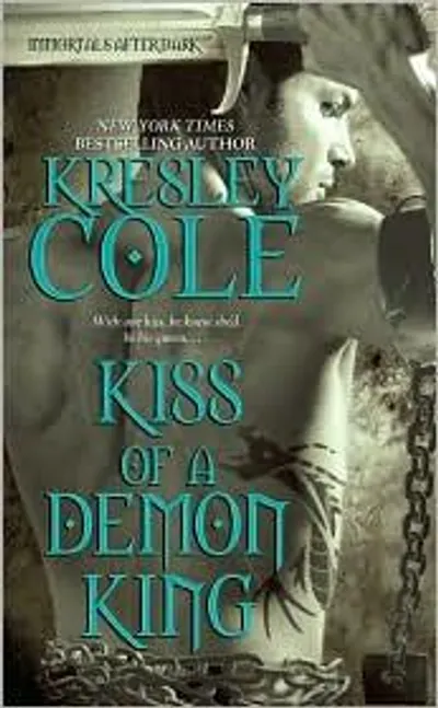 Kiss of a Demon King by Kresley Cole, book cover