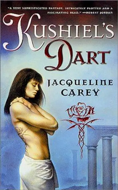 Kushiel's Dart by Jacqueline Carey, book cover