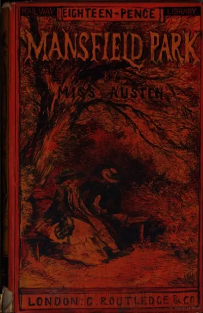 Mansfield Park by Jane Austen, book cover