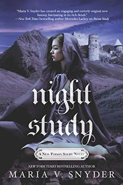 Night Study by Maria V. Snyder, book cover