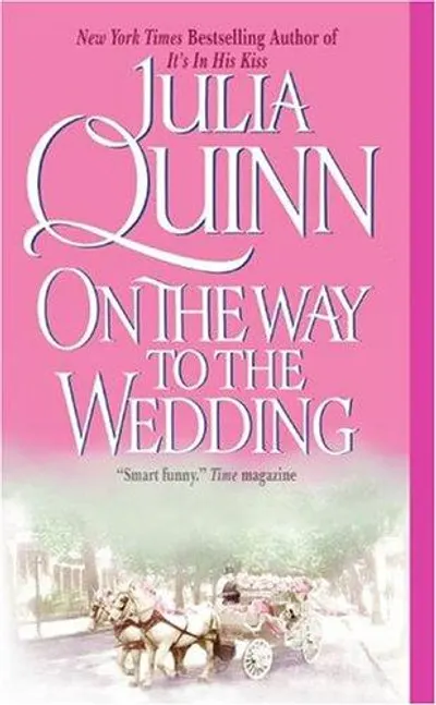 On the Way to the Wedding by Julia Quinn, book cover