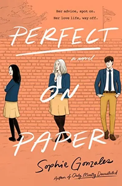 Perfect on Paper by Sophie Gonzales, book cover