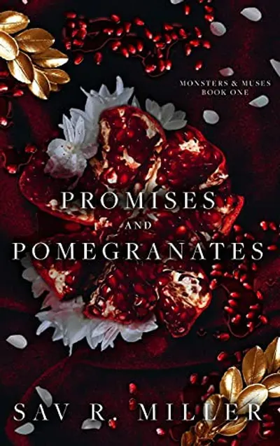 Promises and Pomegranates by Sav R. Miller, book cover
