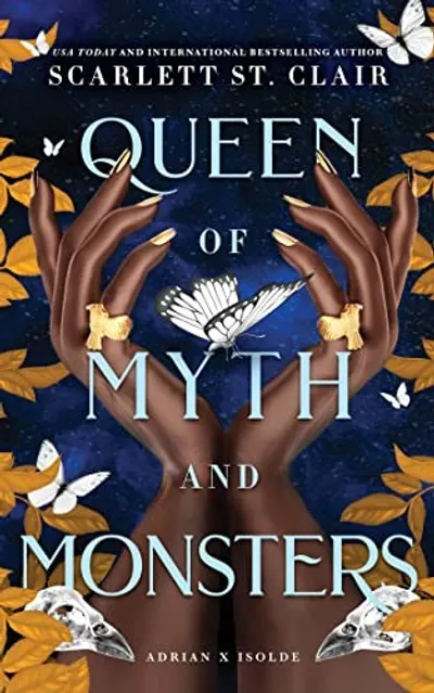 Queen of Myth and Monsters by Scarlett St. Clair, book cover