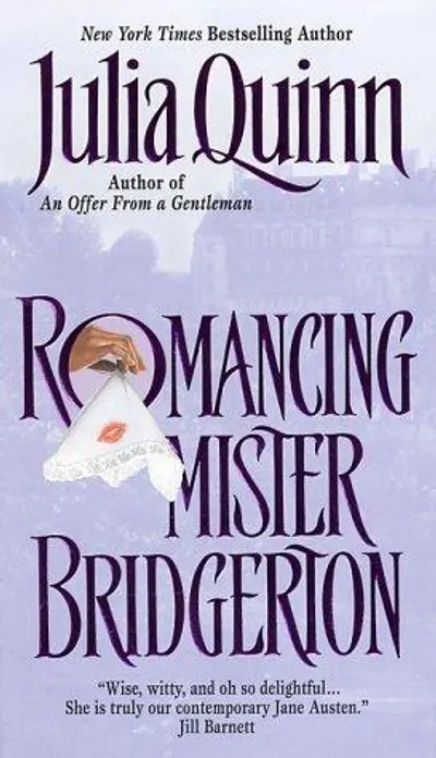 Romancing Mister Bridgerton by Julia Quinn, book cover