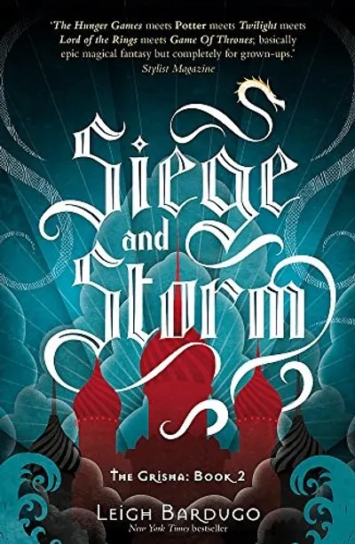 Siege and Storm by Leigh Bardugo, book cover