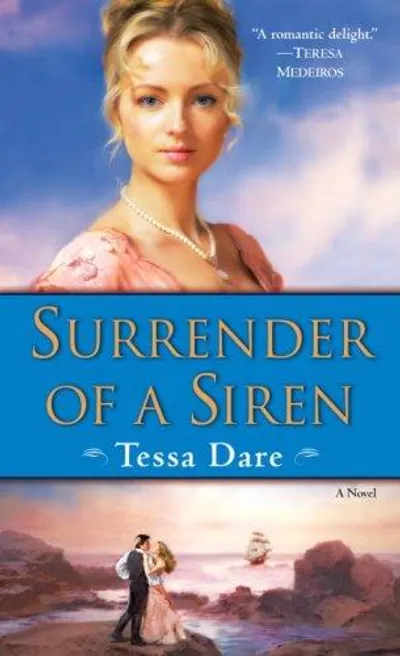 Surrender of a Siren by Tessa Dare, book cover