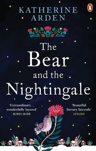 The Bear and the Nightingale by Katherine Arden, book cover