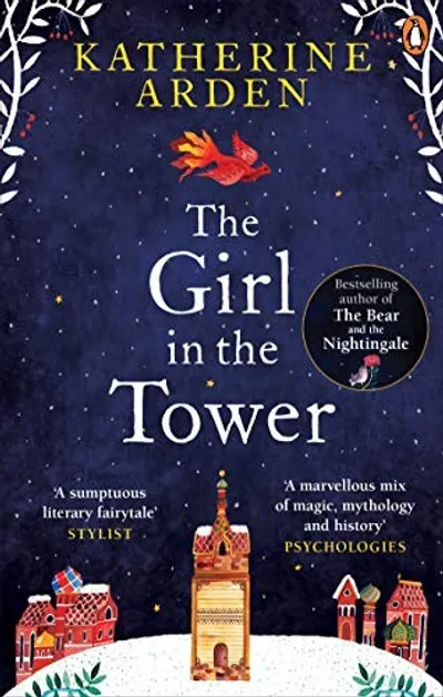 The Girl in the Tower by Katherine Arden, book cover