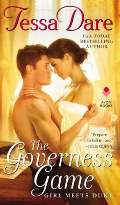 The Governess Game by Tessa Dare, book cover