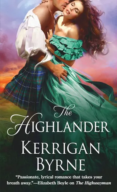 The Highlander by Kerrigan Byrne, book cover