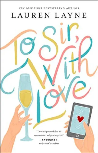 To Sir, with Love by Lauren Layne, book cover
