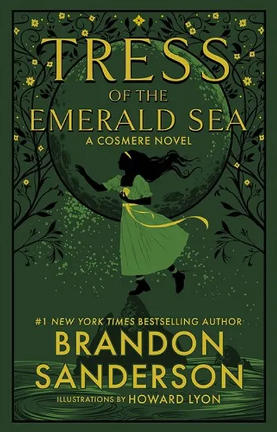 Tress of the Emerald Sea by Brandon Sanderson, book cover