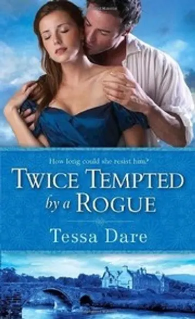 Twice Tempted by a Rogue by Tessa Dare, book cover