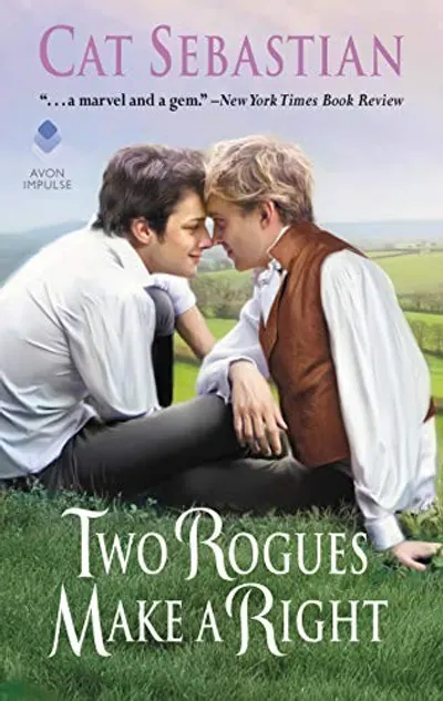 Two Rogues Make a Right by Cat Sebastian, book cover