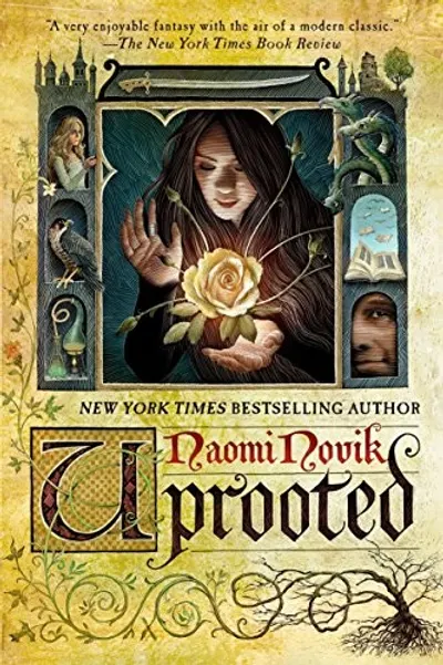 Uprooted by Naomi Novik, book cover