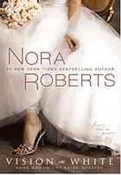 Vision in White by Nora Roberts, book cover